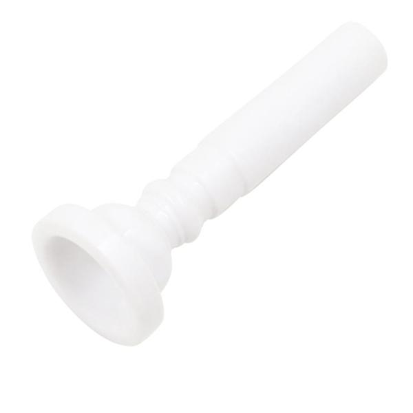 トランペットマウスピース7CサイズABSプラスチックブラック/ホワイトパーツアクセサリーホワイト