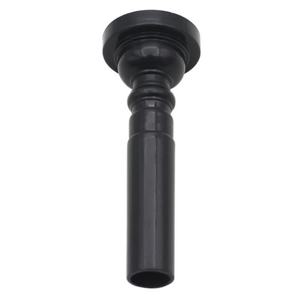 トランペットマウスピース7CサイズABSプラスチックブラック/ホワイトパーツアクセサリーブラック