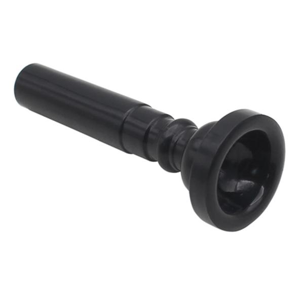 トランペットマウスピース7CサイズABSプラスチックブラック/ホワイトパーツアクセサリーブラック