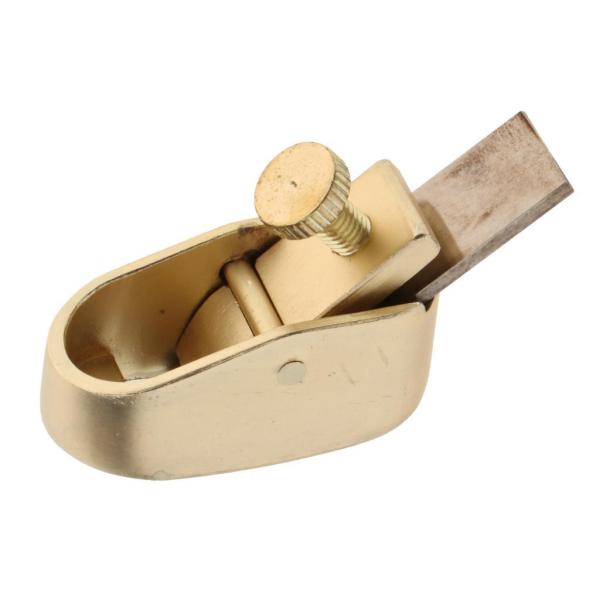 ゴールデンS バイオリン製作用親指用かんな 親指 指 バイオリン 弦楽器製作者 凸型 真鍮 