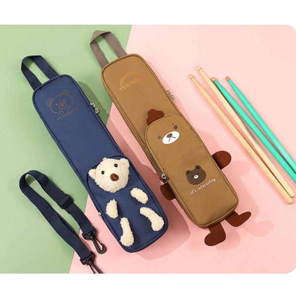 C ドラムマレットポーチ 防水オックスフォード布ドラムスティックケースカバー