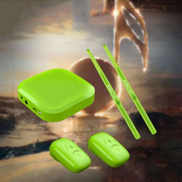 グリーンプロフェッショナル 電子エアドラム 電動エアードラムセット エアードラムスティックペダル