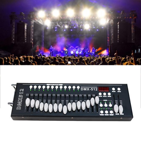  512 DJ ライトコントローラー照明ミキサーボードコンソールステージコントローラーパネル KTV コンサートパーライトストロボ器具用