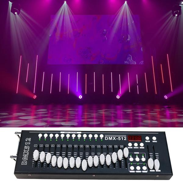  512 DJ ライトコントローラー照明ミキサーボードコンソールステージコントローラーパネル KTV コンサートパーライトストロボ器具用
