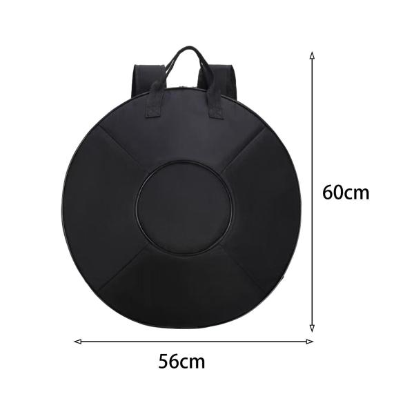 ハンドパンバッグハンドパンケースカバー衝撃吸収22インチバックパックオックスフォード布保護打楽器ハンドドラムバッグ