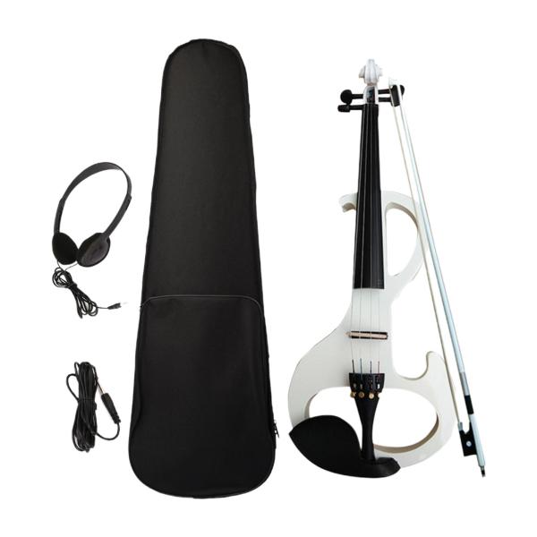 ティーンのパフォーマンスのためのエレクトリックバイオリンセット弦楽器とヘッドフォン