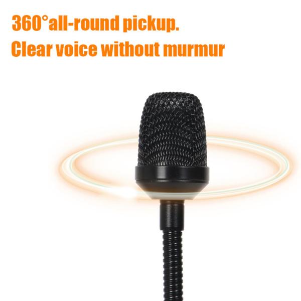 グースネックマイク DJマイク フレキシブルプラグアンドプレイ XLRマイク ダイナミックマイク 会議 KTV バー 会議 チャット ウェブキャスト用