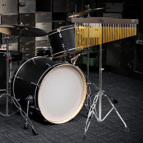 36 バーチャイム パーカッション楽器 実用的 ハンドチャイム スタンド パーカッション楽器 ベル 練習用 プロ用 , 65x16x9.6cm