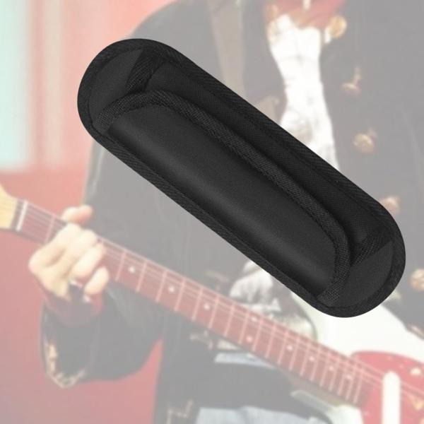 ギターストラップショルダーパッド  粘着性 通気性 エレクトリックベースショルダーストラップクッション バンジョー アコースティックギター用