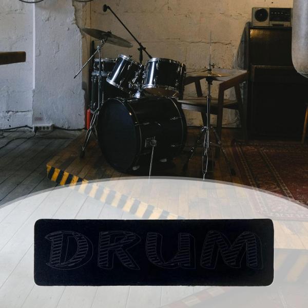 バスドラム 滑り止めシリコンパッド ジャズドラム ペダルガード 打楽器用