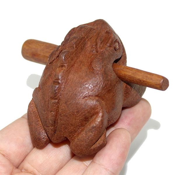7x7cm 小型打楽器 ギロ楽器 ハンドパーカッション楽器