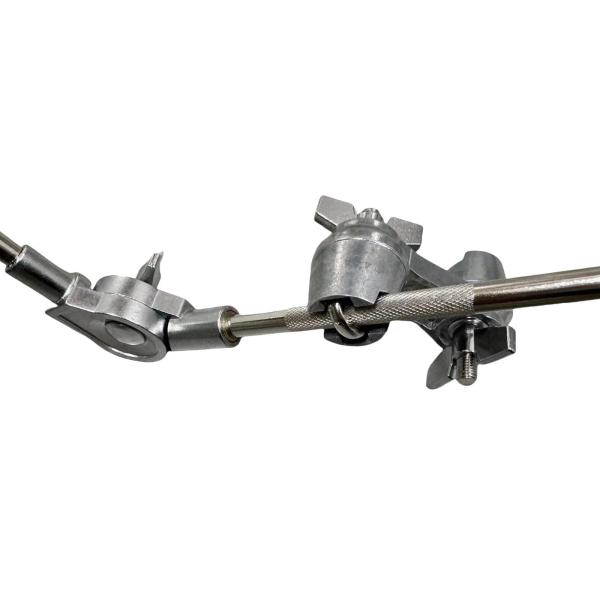 シンバルアタッチメント シンバルスタンドホルダークランプ、プロ仕様ハードウェア、調整可能なドラムパーツ、楽器アクセサリー