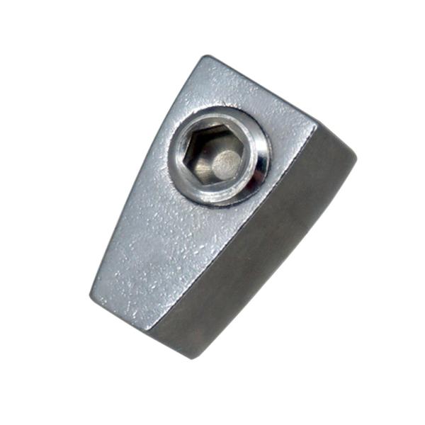 4ピース ギターストリングロック プロフェッショナル 楽器用 エレキギターアクセサリー 銀