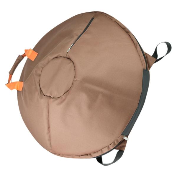 ハンドドラムバッグ 打楽器 プロフェッショナルバックパック 22インチ ハンドドラム ドラムバッグ ブラウン