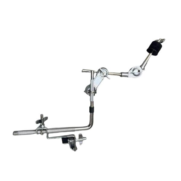 シンバルスタンドクランプ ドラム延長クランプ 楽器 調節可能な金属シンバルアタッチメント ドラムセット延長クランプ スペア