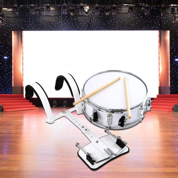 スネアドラムセット ドラムスティック付き 教育補助 打楽器玩具 音楽教育楽器 初心者 ティーン 学生 学校用