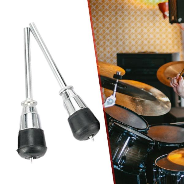 2個入り 金属製フロアタムドラム脚 DIY プロフェッショナル 安定 滑り止め アクセサリー 202