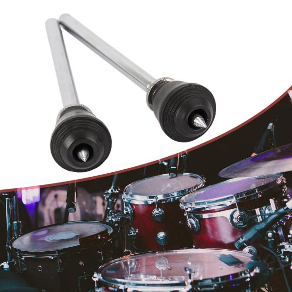2個入り 金属製フロアタムドラム脚 DIY プロフェッショナル 安定 滑り止め アクセサリー 304