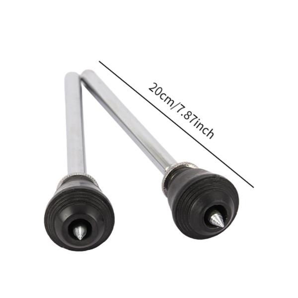 2個入り 金属製フロアタムドラム脚 DIY プロフェッショナル 安定 滑り止め アクセサリー 304