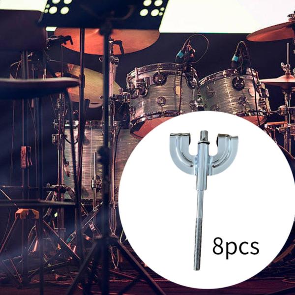 8xバスドラム爪耐摩耗性ハードウェア打楽器アクセサリーM6