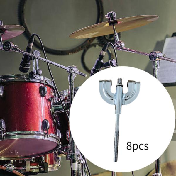 8xバスドラム爪耐摩耗性ハードウェア打楽器アクセサリーM5
