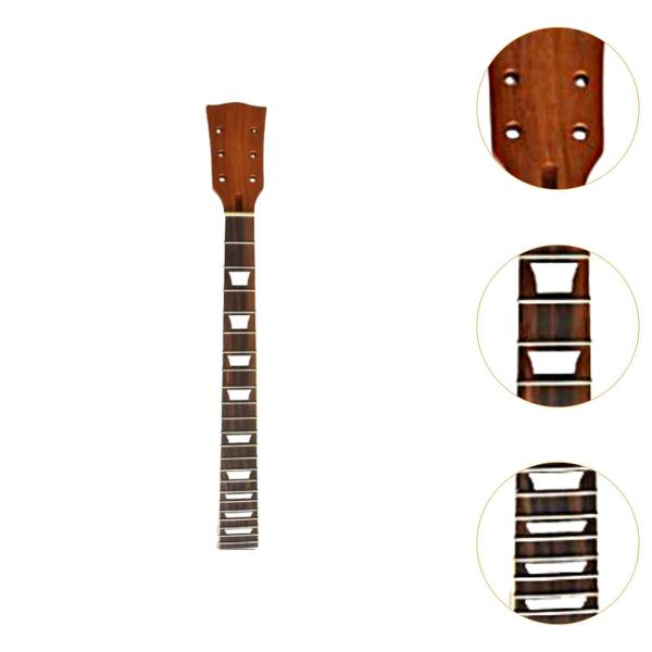 22フレットエレキギターネックDIYパーツ、取り付け簡単、頑丈な楽器アクセサリー、ギターアクセサリー、LPギターの交換用