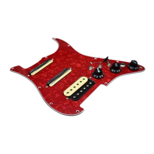エレキギター レッド/ブラック シングルコイル ピックアップ ギター シングルコイル（色：レッド系）のおすすめ人気