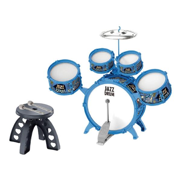キッズジャズドラムセット音楽啓蒙楽器教育スツール付き音楽おもちゃ