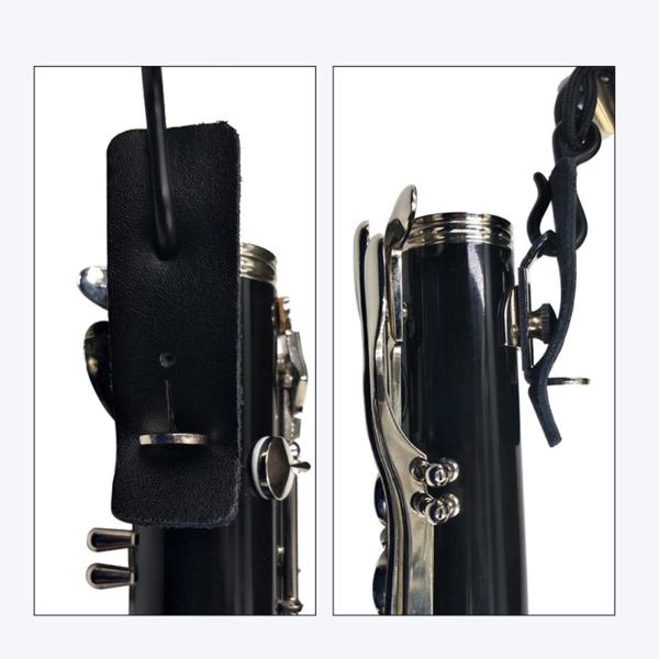 クラリネットネックストラップオーボエネックストラップ、軽量、快適で、柔らかく、頑丈な、楽器アクセサリー、音楽愛好家のギフト