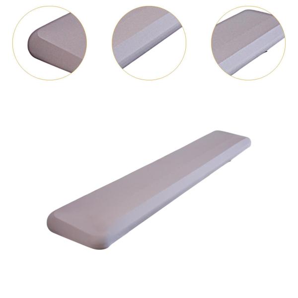 ピアノキーボードカバー 軽量 ポータブル ソフト 楽器保護 グレー 76 88 キー用