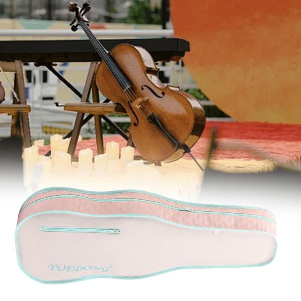 4/4 フルサイズ バイオリンケース 軽量 キャリングケース 旅行 初心者 ギフト ピンク ベージュ