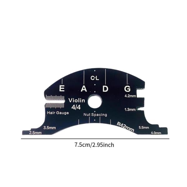 4/4バイオリンブリッジ修理テンプレート楽器橋のクラフトテンプレートプロフェッショナルミュージカルアクセサリー作成修理ツール