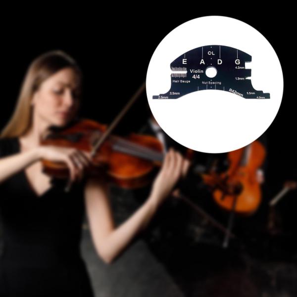 4/4バイオリンブリッジ修理テンプレート楽器橋のクラフトテンプレートプロフェッショナルミュージカルアクセサリー作成修理ツール