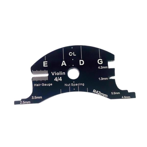 4/4バイオリンブリッジ修理テンプレート楽器橋のクラフトテンプレートプロフェッショナルミュージカルアクセサリー作成修理ツール