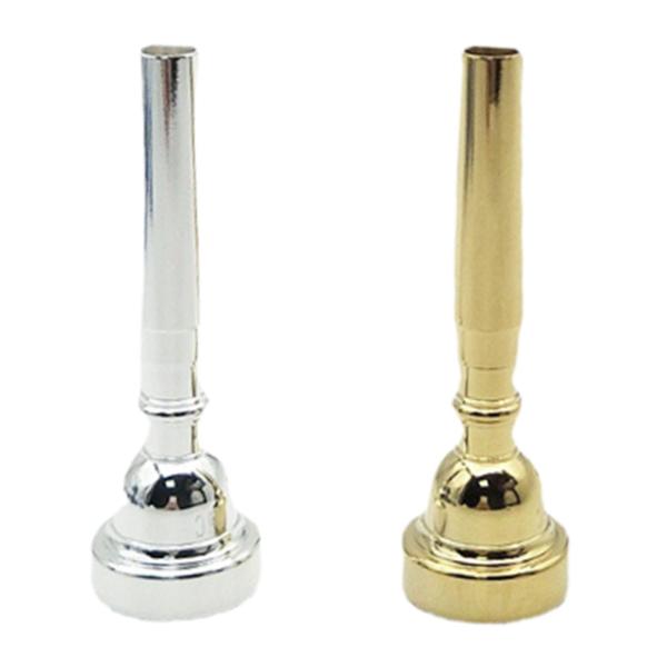 2ピース3cトランペットマウスピースセット交換品質のサウンドポータブルポータブルポータブル機器スペアパーツプロのプレイヤーのためのスペアパーツ