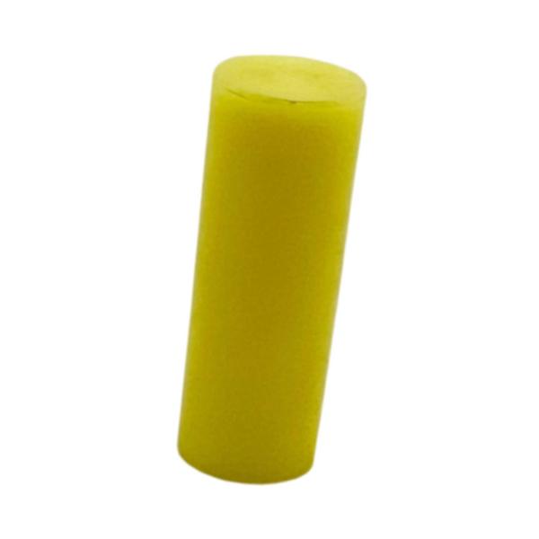 トランペット用マウスピースキャップ コルネット用マウスピースカバー トランペット交換部品 イエロー