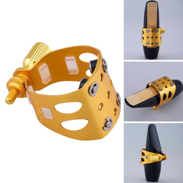 サックスリガチャー サックスマウスピース リガチャーファスナー