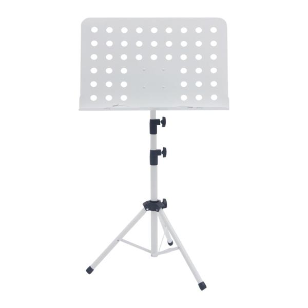 楽器演奏用楽譜スタンド ブックスタンド ミュージシャン初心者用 ホワイト