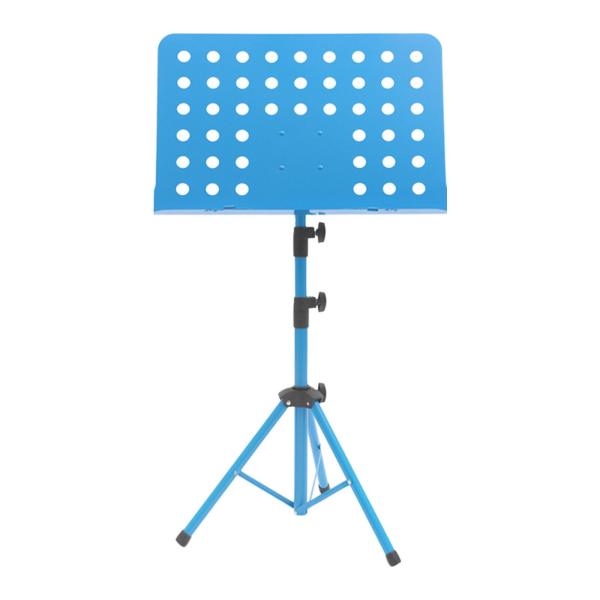 楽器演奏用楽譜スタンド ブックスタンド ミュージシャン初心者用 ブルー