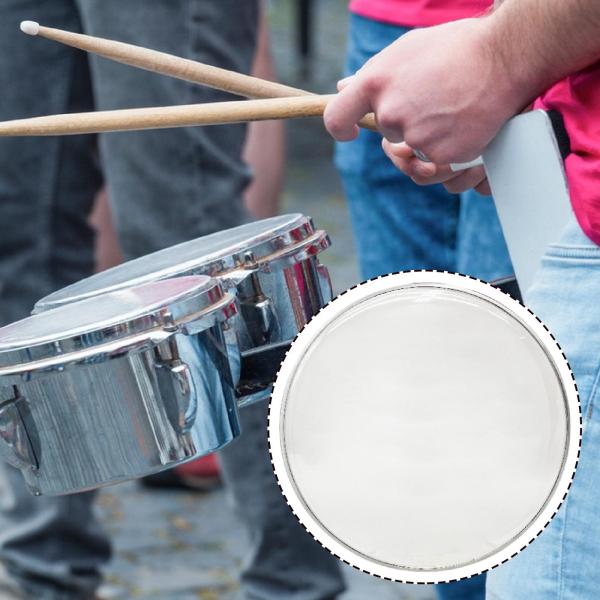 スネアドラム ドラムヘッド 簡単取り付け アクセサリー ドラムキット サウンドコントロール 6インチ