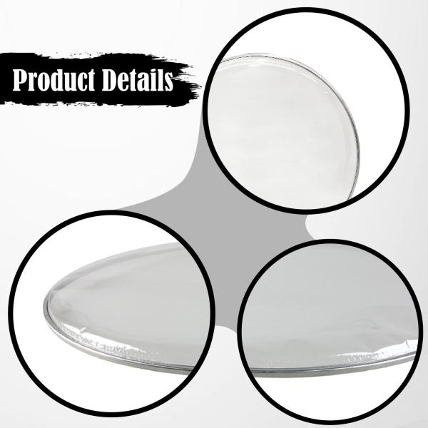 スネアドラム ドラムヘッド 簡単取り付け アクセサリー ドラムキット サウンドコントロール 8インチ