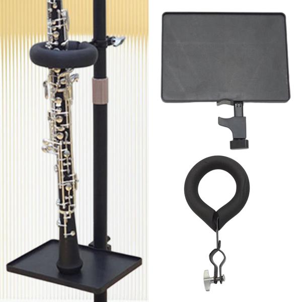 譜面台延長ラック マイクスタンド ギターハンガー リハーサル室用 ステージスタイル 2