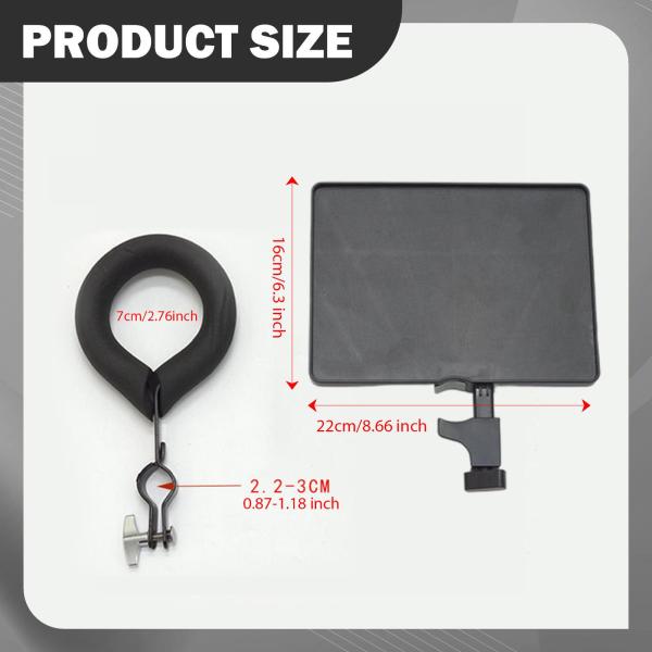 譜面台延長ラック マイクスタンド ギターハンガー リハーサル室用 ステージスタイル 2