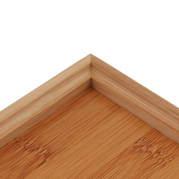 木製長方形トレイ フルーツ 木製プレート ティー サービング トレイ , #6