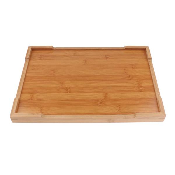 木製長方形トレイ フルーツ 木製プレート ティー サービング トレイ , #6