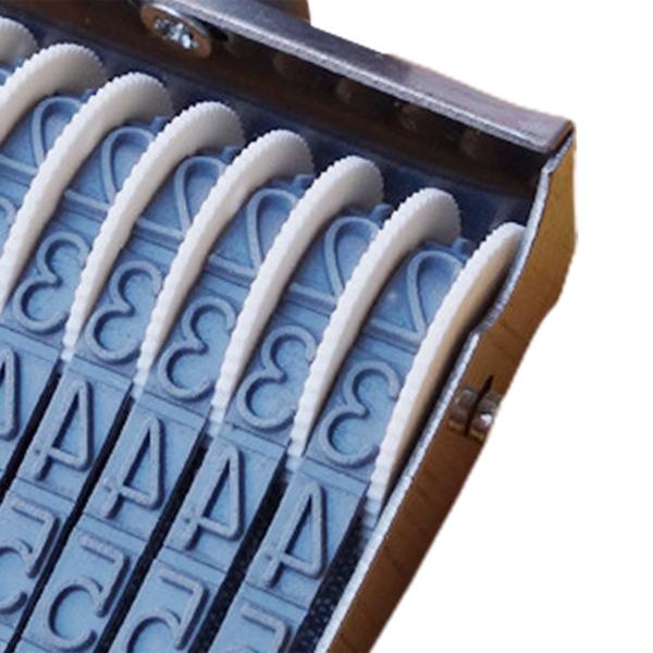 ゴム製ナンバースタンプホイールローリング11バンドアクセサリーカレンダー時間数字ローリングシンボル日付スタンパーオフィス日付用ナンバリングスタンプ