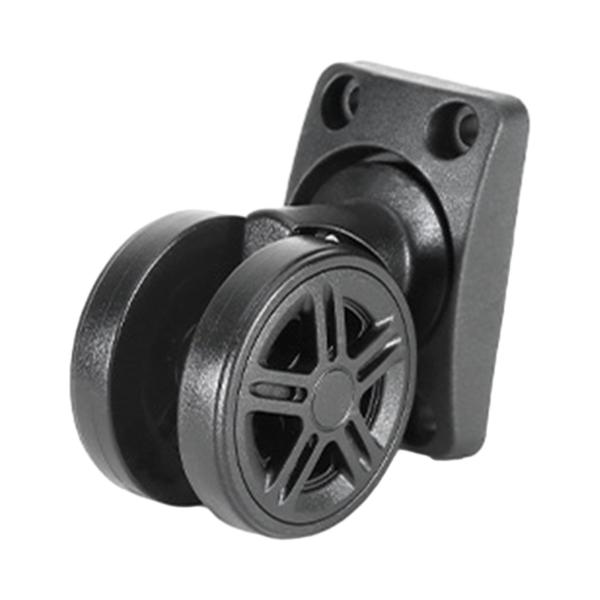 4x 荷物用ホイール ユニバーサル耐摩耗性柔軟なアクセサリー トランクホイール