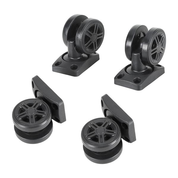 4x 荷物用ホイール ユニバーサル耐摩耗性柔軟なアクセサリー トランクホイール