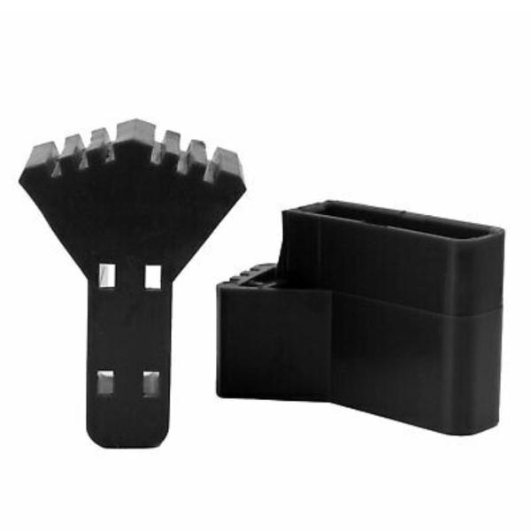 4個入りはしご足カバー、折りたたみはしご足パッド、はしごアクセサリー、ゴム製で取り付け簡単クッション、家庭用はしご足マット