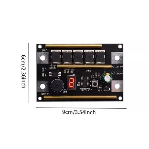 スポット溶接機セットサーキットボード溶接ツール電子愛好家向けの正確な汎用性の高い12Vバッテリーストレージ